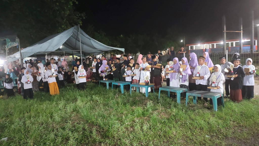 Alhamdulillah acara liga MTQ antar balai Simpang Jaya berjalan dgn sukses.